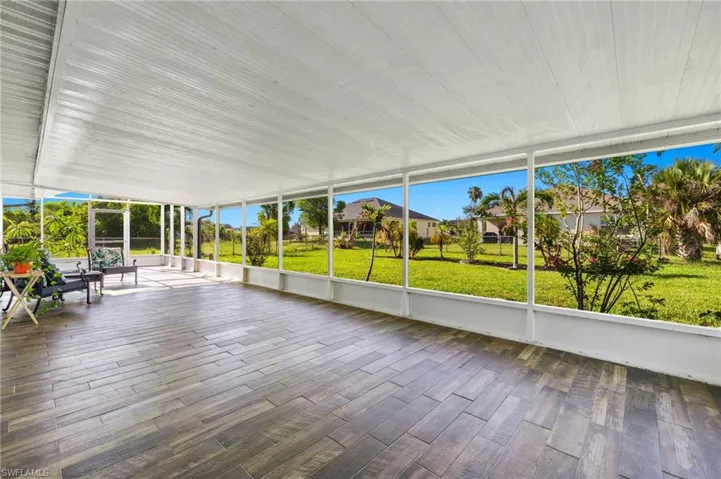 View of unfurnished patio