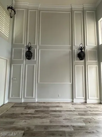 Entry way to living room