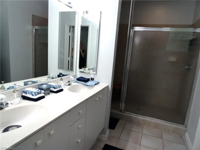 Double Vanity and Private Water Closet