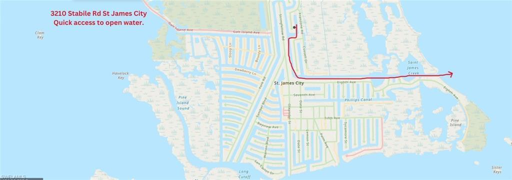 3210 Stabile RD, ST. JAMES CITY FL 33956