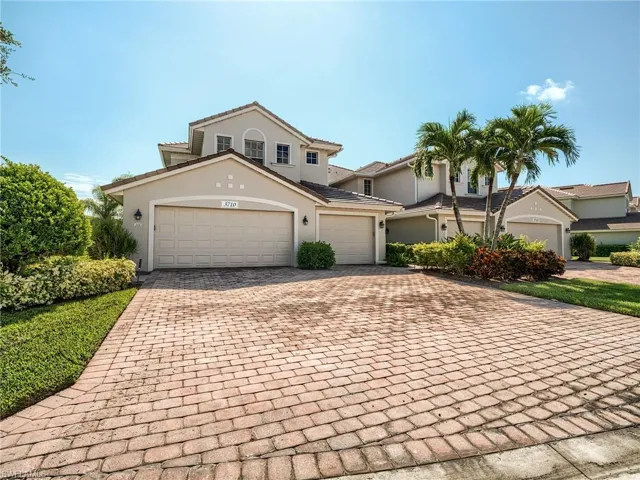 Front facade with a garage
