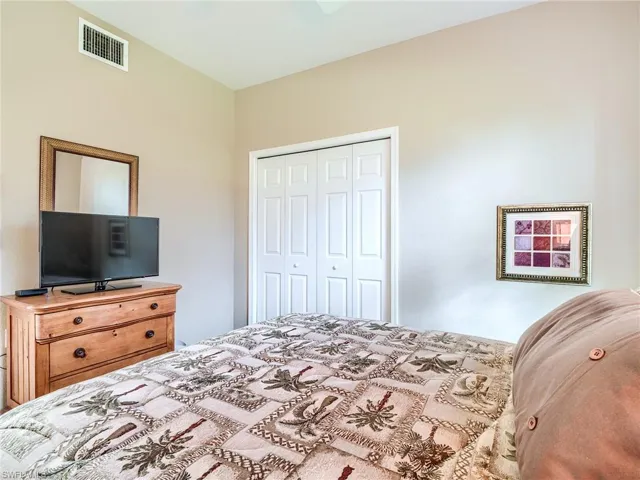 Bedroom with a closet