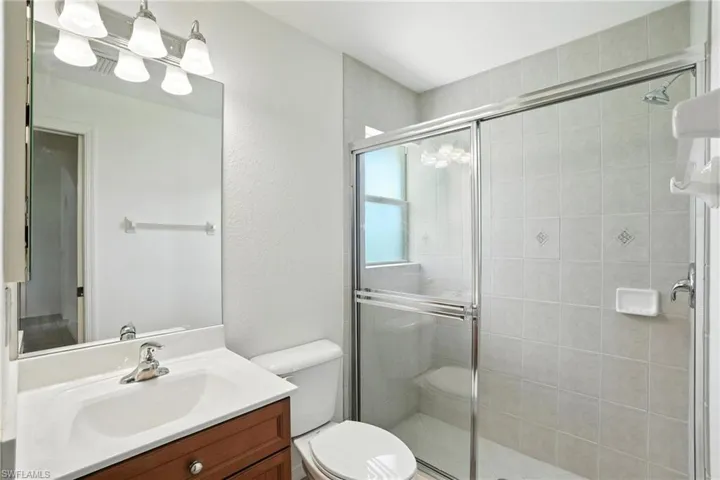 Guest Bathroom with walkout to Sunroom