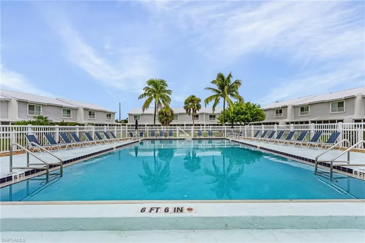 View of pool