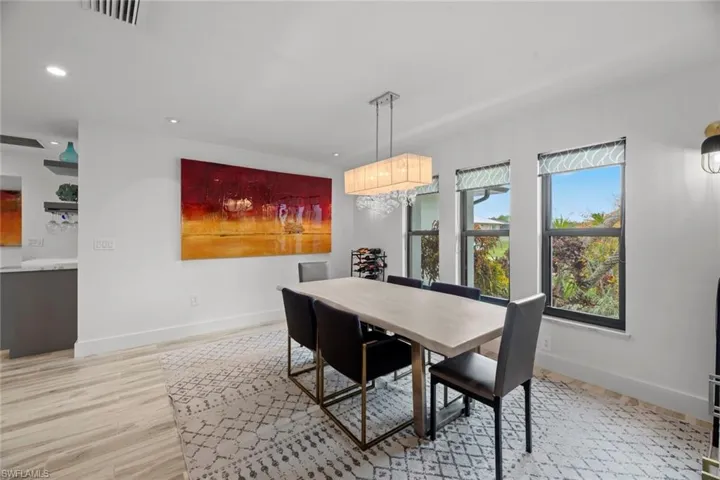 Dining area