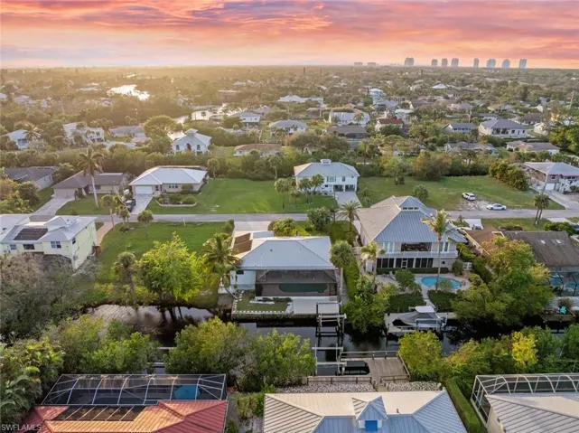 Sunset over 27141 Belle Rio Dr