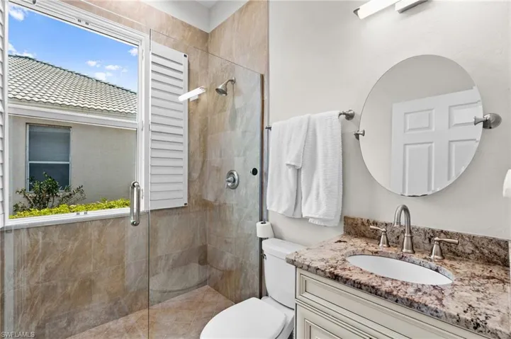 bathroom 3, converted from the laundry