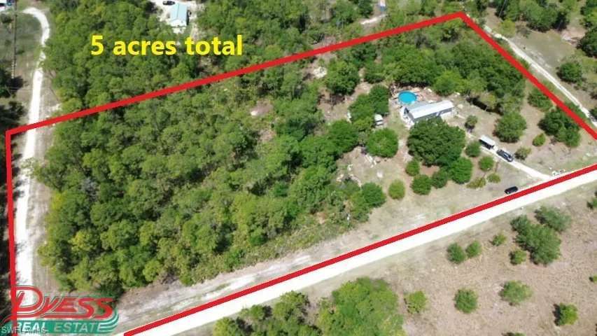 can buy all 5 acres including 801 Wildwood