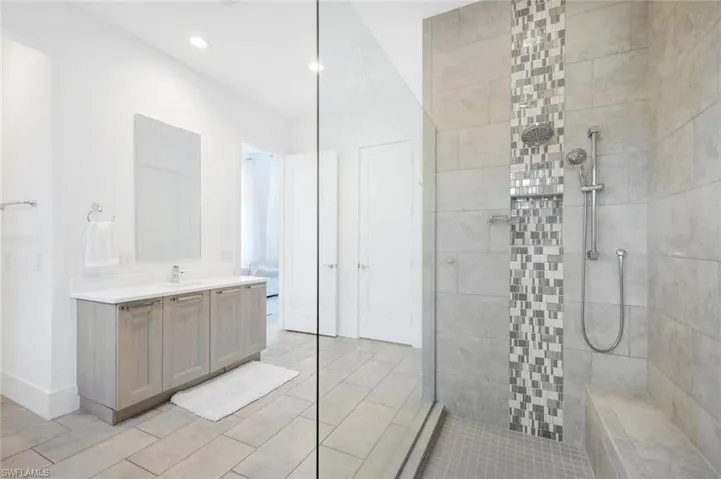 Primary with double vanities