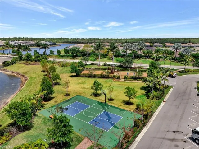 Childrens playground, basketball/play court near tennis and pickleball courts! Dog park nearby