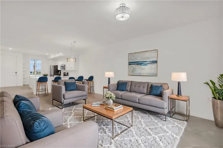 View of living room