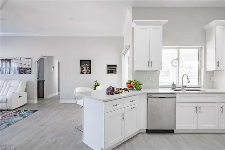Kitchen and Family room