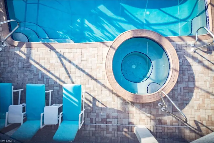 Heated pool and spa