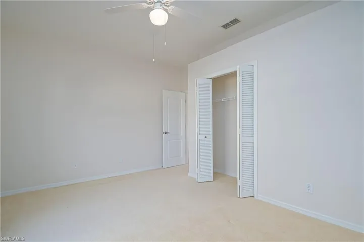 Very Large THIRD Bedroom, den, or office, shown unfurnished