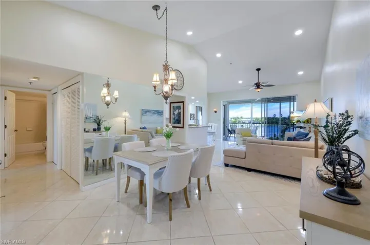 LARGE dining area -- perfect for gathering family and friends together to enjoy culinary creations.