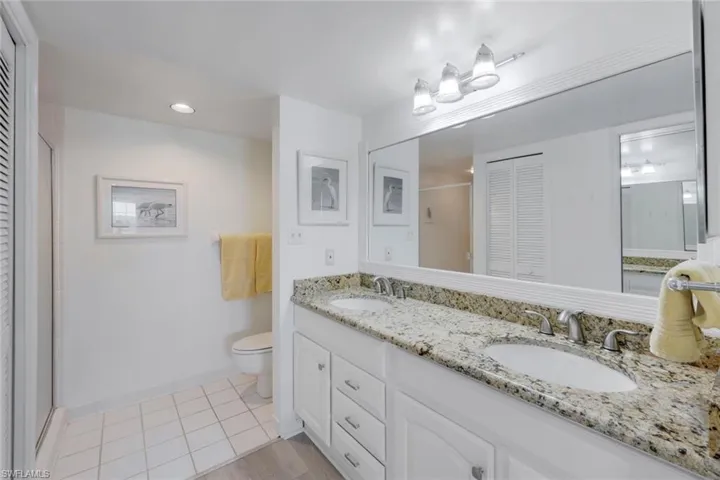 Spacious 2 Vanity Master Bathroom