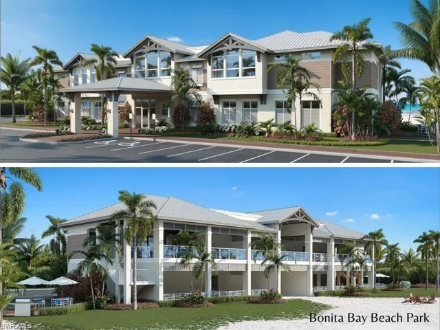 Rendering of New Beach Club / Park