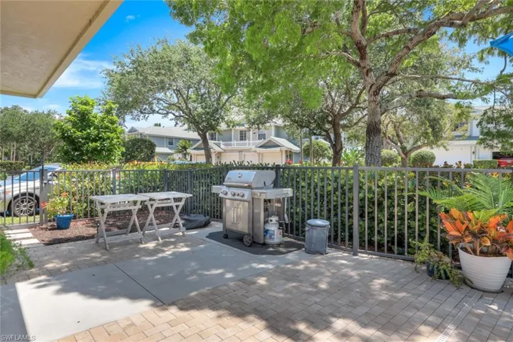 Weber Grill and Grilling area at the Pool & Pavillion...