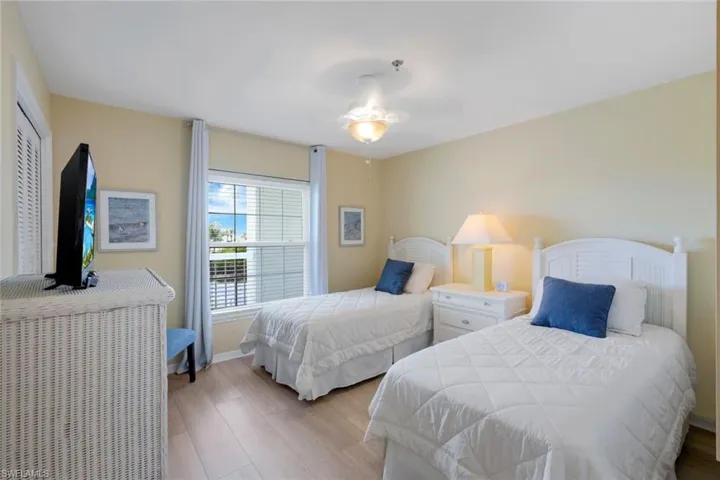 Guest room with all new Luxury Vinyl Plank Flooring....