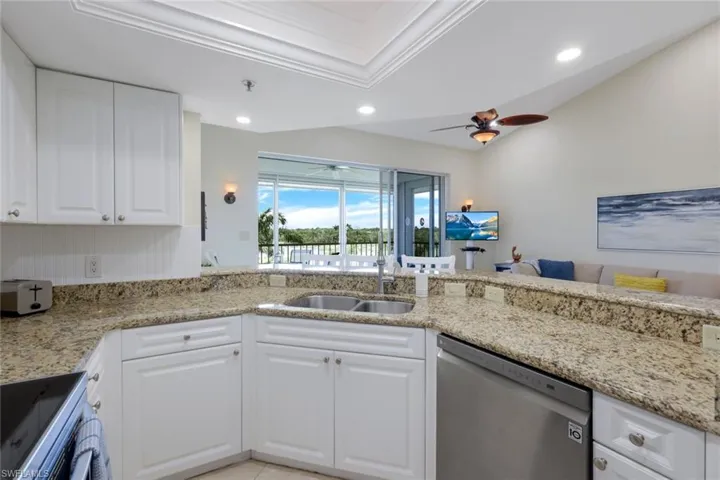 Beautifully crafted cabinetry, so light and bright!