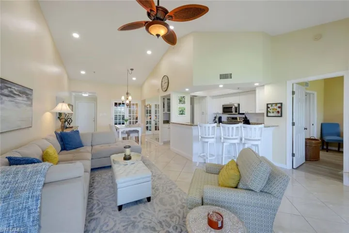 Open Concept with Vaulted Volume Ceilings...