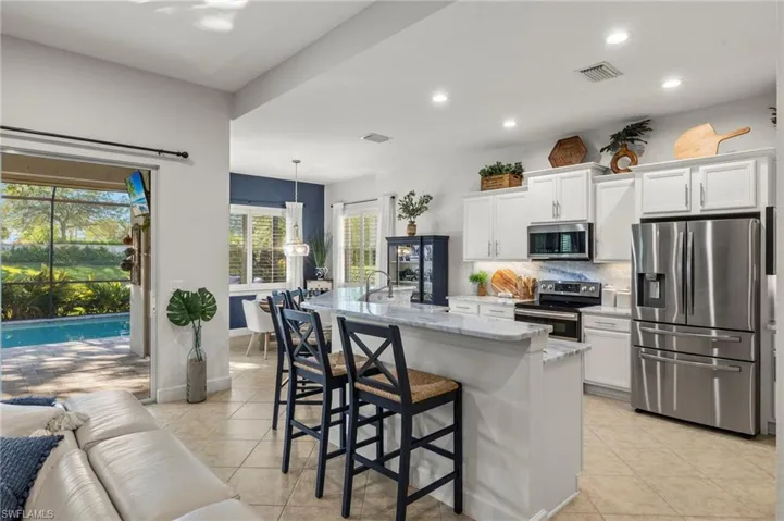 Open Updated Spacoius Kitchen