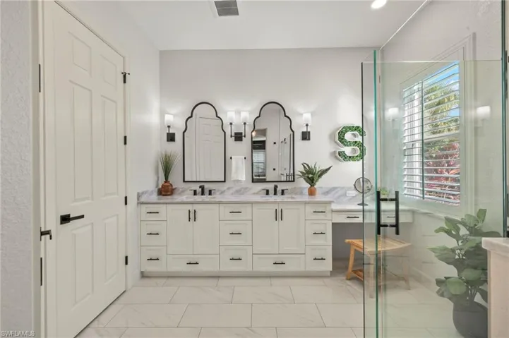 Master Bath Quartzite Countertops