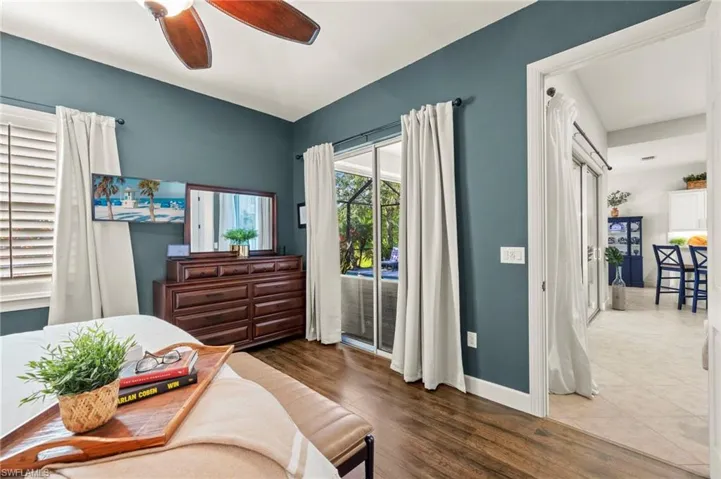 Master Suite Access to Pool
