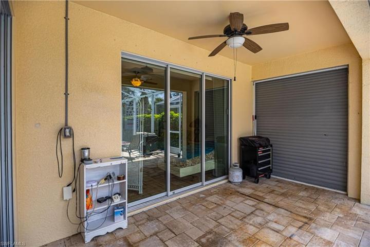 Covered patio