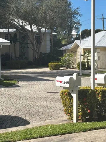 View of decorative road