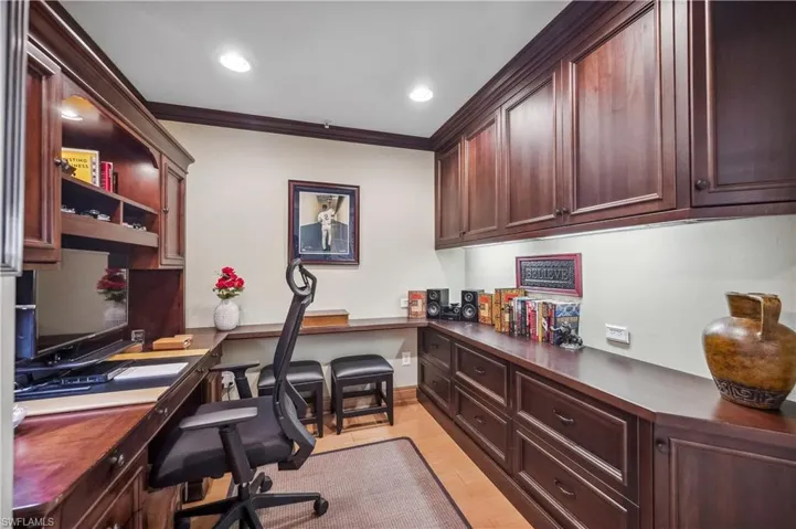 CUSTOM BUILT OFFICE