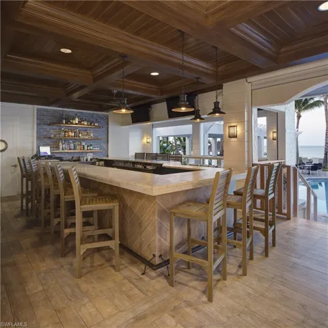 FLORIDIAN BEACH CLUB BAR - new renovations coming soon. Located on Vanderbilt Beach