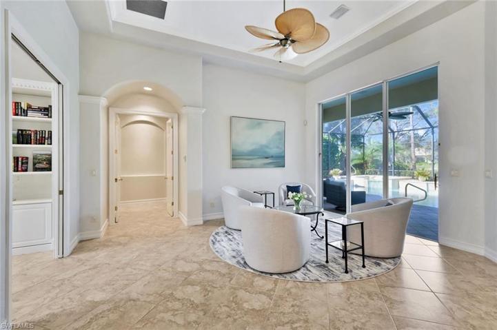Gracious vestibule towards owner's suite