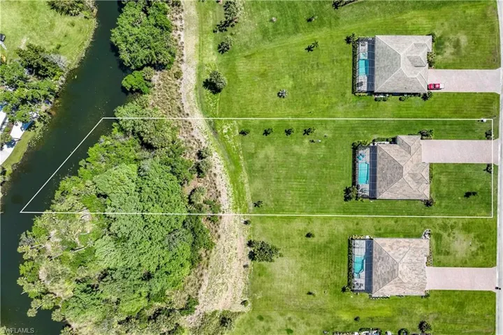 The Wooded Area along Hickeys Creek provides Additional Privacy!