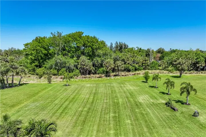 Hickeys Creek Runs Along the Rear Border of the Property