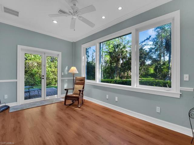 Sun Room with Private Patio