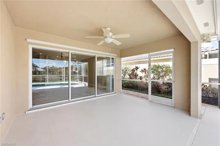 View of patio