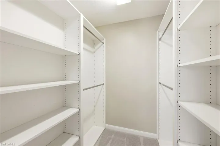 Walk in closets
