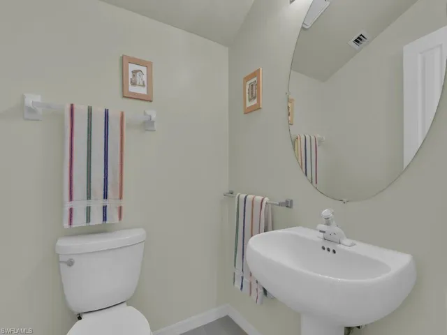 half bath in loft
