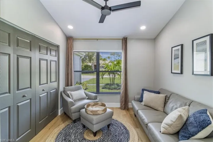 4th bedroom currently used as den/office
