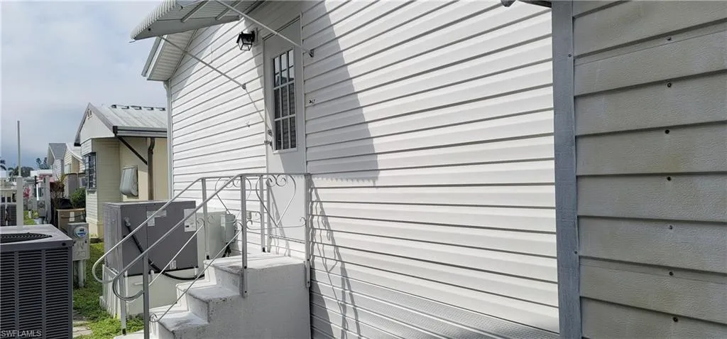 Back door - South