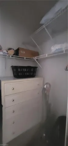 Master walk-in closet