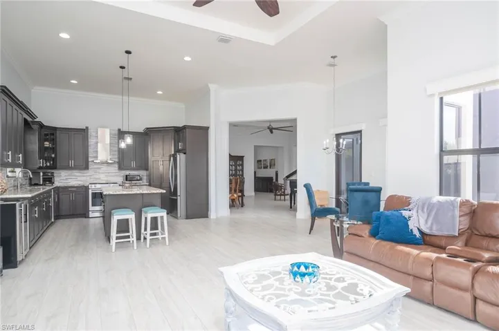 Kitchen & Living Room