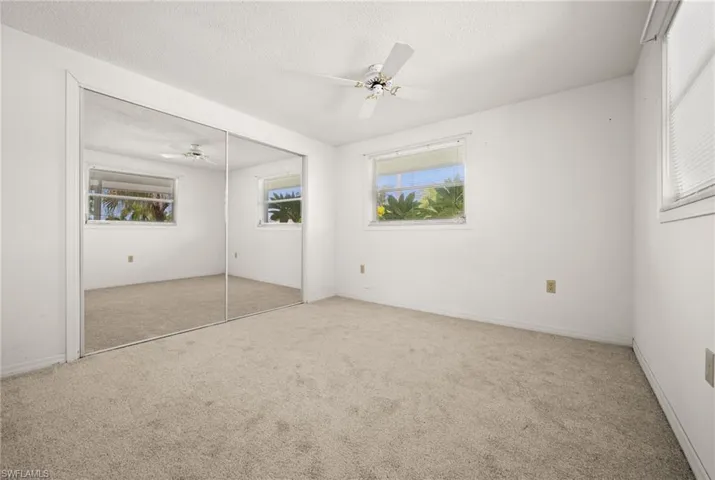 Bedroom 2 has two windows for lots of natural light