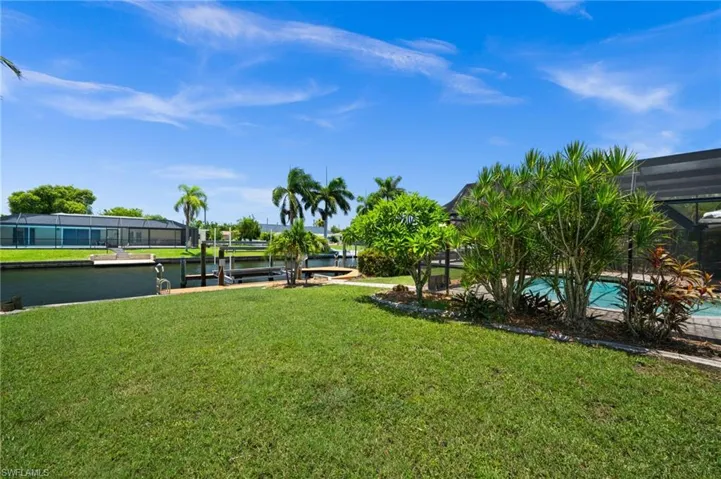 Large yard