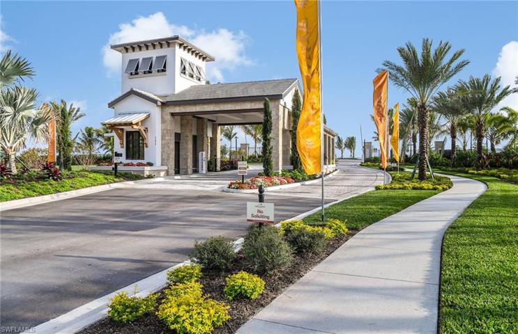 Welcoming gated entrance