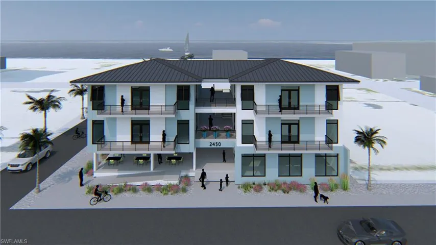 This is a rendering. There is no structure on property.