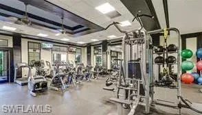 View of workout area