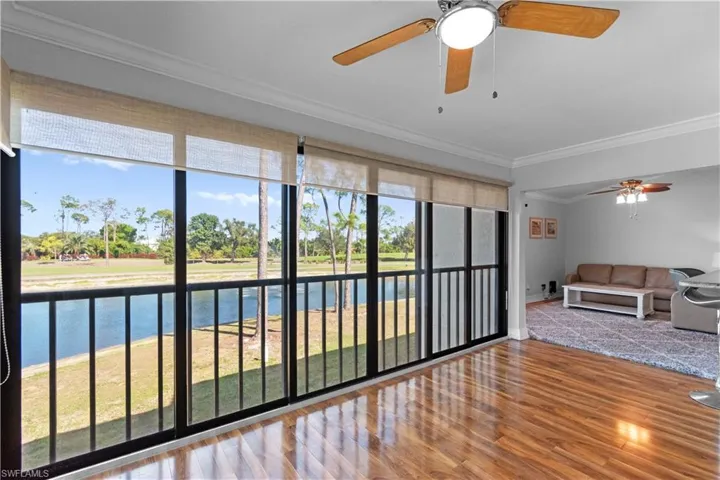 Enjoy tranquil water views, or watch your neighbors play a round of golf