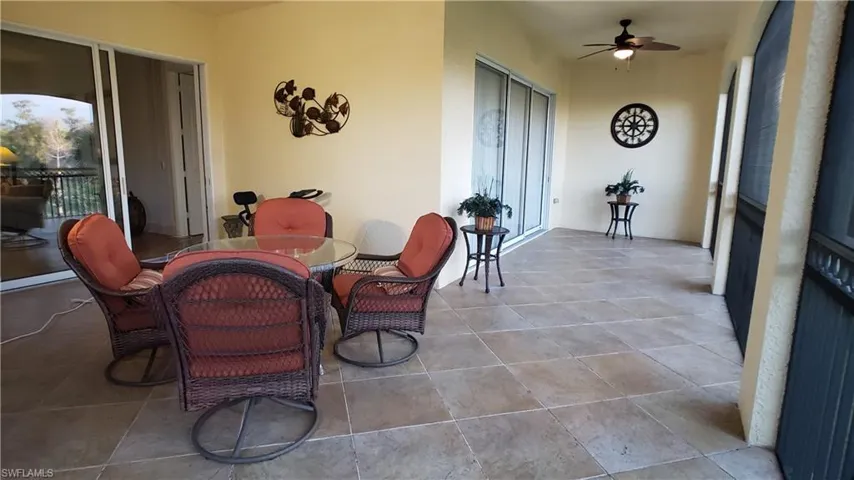 Outdoor screened balcony